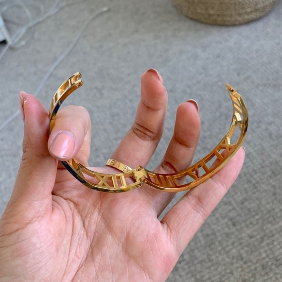 Jewelry Roman Numerals Gold Bracelet Poshmark